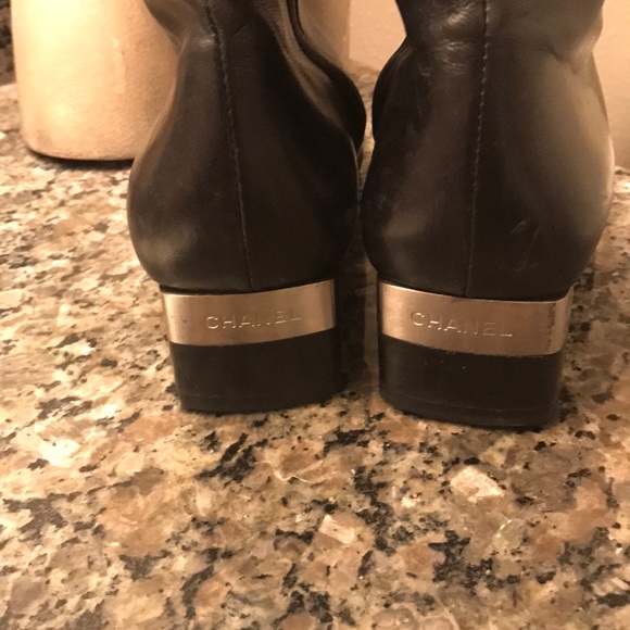 chanel glasses boots